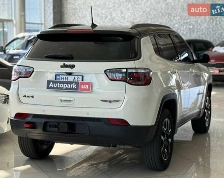 Джип Компас 2019 в Одессе на Automoto.ua Белый Джип Компас, объемом двигателя 2.4 л и пробегом 96 тыс. км за 19490 $, фото 7 на Automoto.ua