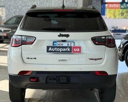Джип Компас 2019 в Одессе на Automoto.ua Белый Джип Компас, объемом двигателя 2.4 л и пробегом 96 тыс. км за 19490 $, фото 8 на Automoto.ua