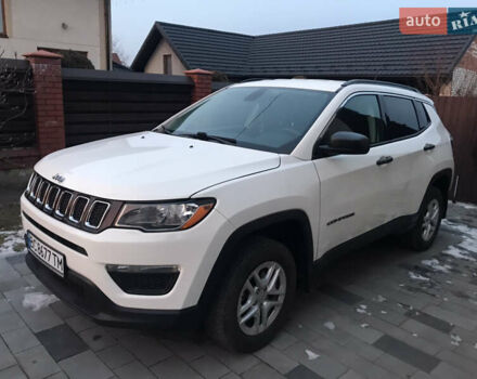 Белый Джип Компас, объемом двигателя 2.36 л и пробегом 172 тыс. км за 13800 $, фото 1 на Automoto.ua