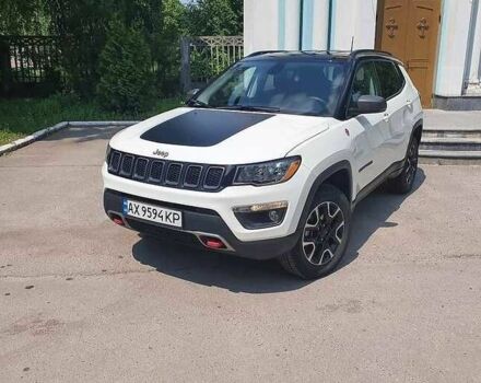 Белый Джип Компас, объемом двигателя 2.4 л и пробегом 46 тыс. км за 11900 $, фото 1 на Automoto.ua