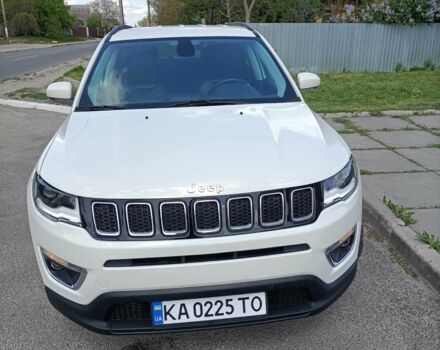 Белый Джип Компас, объемом двигателя 2.4 л и пробегом 105 тыс. км за 16450 $, фото 1 на Automoto.ua