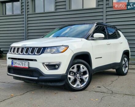 Джип Компас 2020 в Сумах на Automoto.ua Белый Джип Компас, объемом двигателя 2.36 л и пробегом 71 тыс. км за 15500 $, фото 1 на Automoto.ua