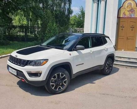 Белый Джип Компас, объемом двигателя 2.4 л и пробегом 46 тыс. км за 11900 $, фото 2 на Automoto.ua