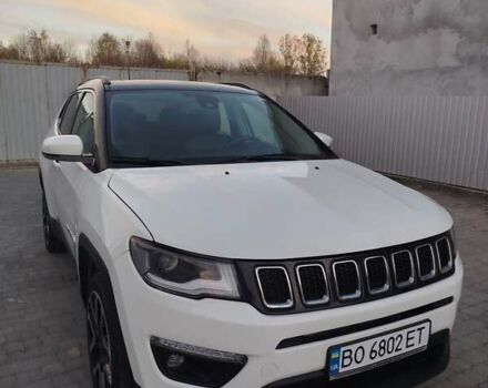 Белый Джип Компас, объемом двигателя 2.36 л и пробегом 95 тыс. км за 16490 $, фото 1 на Automoto.ua