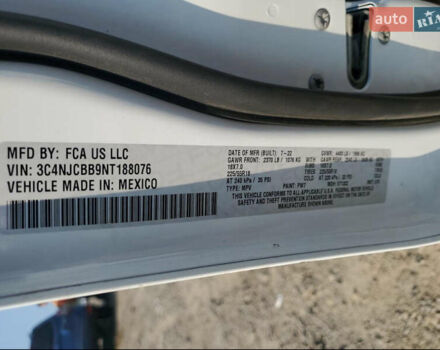 Белый Джип Компас, объемом двигателя 2.36 л и пробегом 92 тыс. км за 2950 $, фото 15 на Automoto.ua