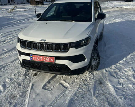 Белый Джип Компас, объемом двигателя 2 л и пробегом 32 тыс. км за 19800 $, фото 1 на Automoto.ua