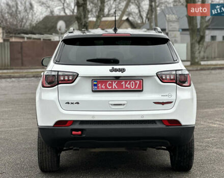 Белый Джип Компас, объемом двигателя 2 л и пробегом 80 тыс. км за 23000 $, фото 6 на Automoto.ua