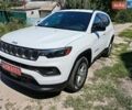 Белый Джип Компас, объемом двигателя 2 л и пробегом 70 тыс. км за 17900 $, фото 1 на Automoto.ua
