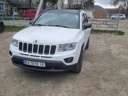 Белый Джип Компас, объемом двигателя 2.1 л и пробегом 163 тыс. км за 5000 $, фото 1 на Automoto.ua