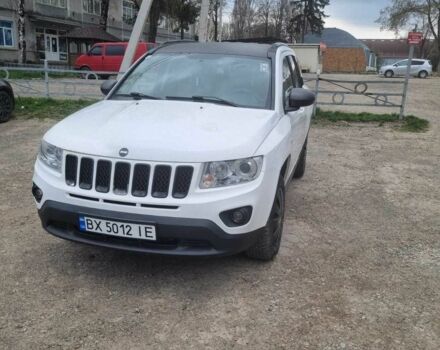 Белый Джип Компас, объемом двигателя 2.1 л и пробегом 163 тыс. км за 5000 $, фото 1 на Automoto.ua