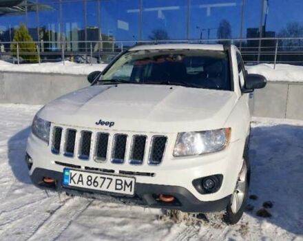 Белый Джип Компас, объемом двигателя 2.36 л и пробегом 198 тыс. км за 9300 $, фото 1 на Automoto.ua