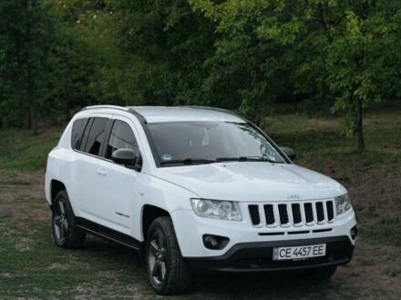 Білий Джип Compass, об'ємом двигуна 2.14 л та пробігом 150 тис. км за 11900 $, фото 1 на Automoto.ua