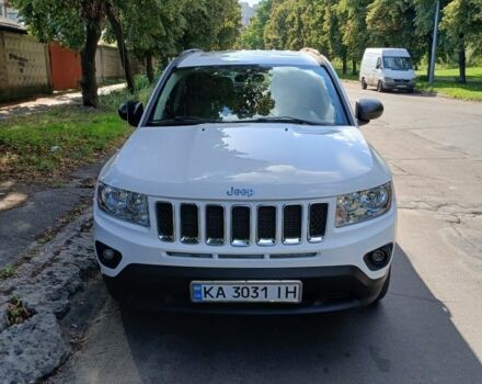 Белый Джип Компас, объемом двигателя 2.4 л и пробегом 153 тыс. км за 8999 $, фото 1 на Automoto.ua