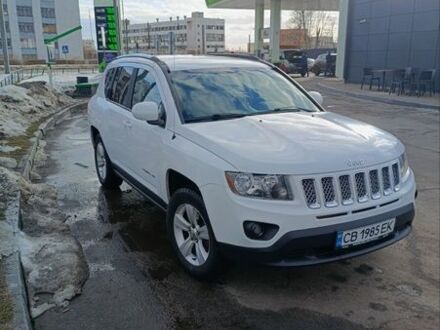 Білий Джип Compass, об'ємом двигуна 2.36 л та пробігом 202 тис. км за 9500 $, фото 1 на Automoto.ua