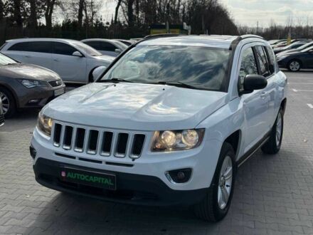 Білий Джип Compass, об'ємом двигуна 2.4 л та пробігом 188 тис. км за 9290 $, фото 1 на Automoto.ua