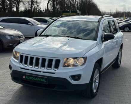 Белый Джип Компас, объемом двигателя 2.4 л и пробегом 188 тыс. км за 9290 $, фото 1 на Automoto.ua