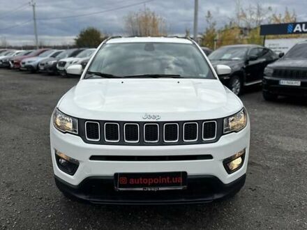 Белый Джип Компас, объемом двигателя 2.4 л и пробегом 46 тыс. км за 15500 $, фото 1 на Automoto.ua