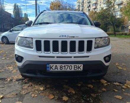 Белый Джип Компас, объемом двигателя 2 л и пробегом 1 тыс. км за 11595 $, фото 1 на Automoto.ua