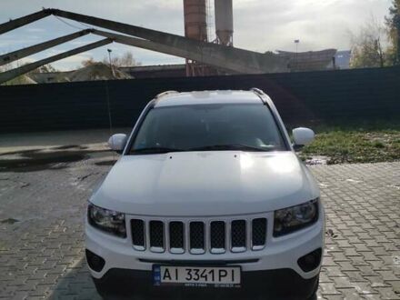 Джип Компас 2016 в Сумах на Automoto.ua Белый Джип Компас, объемом двигателя 2.4 л и пробегом 153 тыс. км за 10200 $, фото 1 на Automoto.ua
