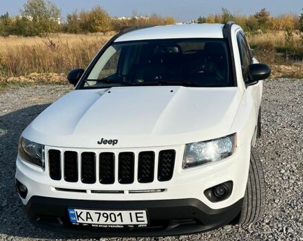 Белый Джип Компас, объемом двигателя 2.4 л и пробегом 152 тыс. км за 11200 $, фото 1 на Automoto.ua
