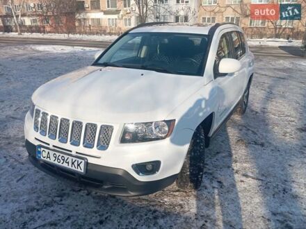Білий Джип Compass, об'ємом двигуна 2.4 л та пробігом 105 тис. км за 11500 $, фото 1 на Automoto.ua