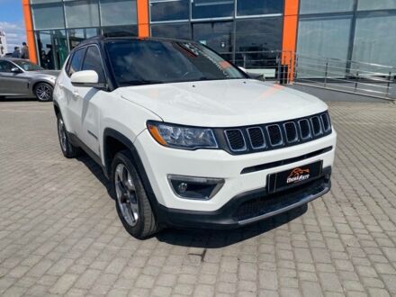 Білий Джип Compass, об'ємом двигуна 2.4 л та пробігом 104 тис. км за 14400 $, фото 1 на Automoto.ua