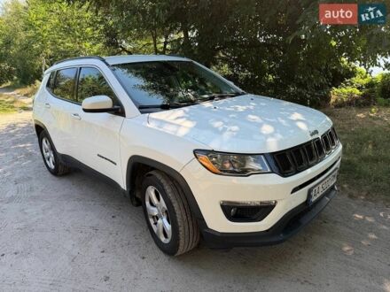 Білий Джип Compass, об'ємом двигуна 2.4 л та пробігом 138 тис. км за 14500 $, фото 1 на Automoto.ua