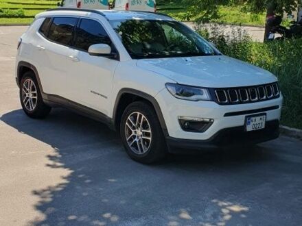 Белый Джип Компас, объемом двигателя 2.4 л и пробегом 145 тыс. км за 13847 $, фото 1 на Automoto.ua