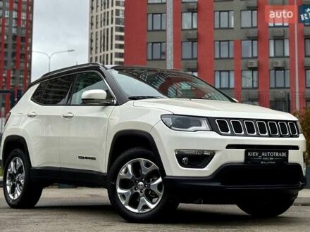 Білий Джип Compass, об'ємом двигуна 2.4 л та пробігом 71 тис. км за 16900 $, фото 1 на Automoto.ua