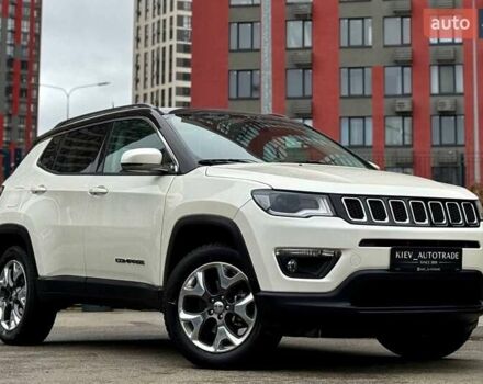 Белый Джип Компас, объемом двигателя 2.4 л и пробегом 71 тыс. км за 16900 $, фото 1 на Automoto.ua
