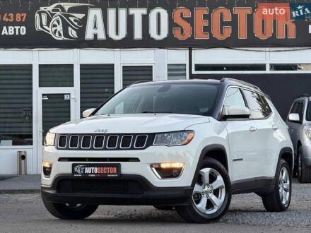 Белый Джип Компас, объемом двигателя 2.4 л и пробегом 80 тыс. км за 15500 $, фото 1 на Automoto.ua