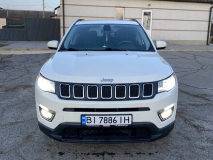 Білий Джип Compass, об'ємом двигуна 2.4 л та пробігом 124 тис. км за 15200 $, фото 1 на Automoto.ua