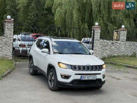 Джип Компас 2017 в Тернополе на Automoto.ua Белый Джип Компас, объемом двигателя 2.36 л и пробегом 159 тыс. км за 15300 $, фото 1 на Automoto.ua