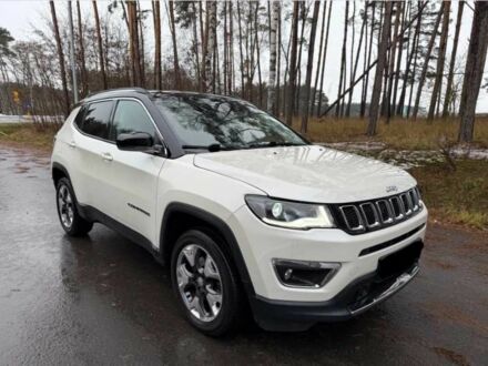 Білий Джип Compass, об'ємом двигуна 2 л та пробігом 95 тис. км за 10200 $, фото 1 на Automoto.ua