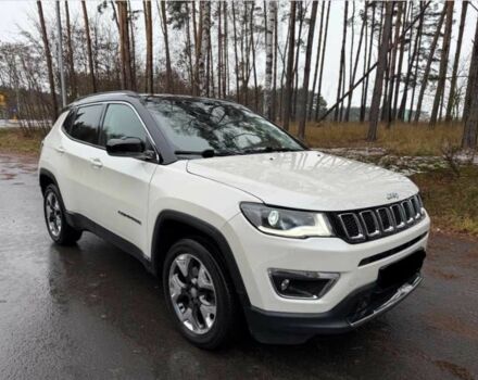 Білий Джип Compass, об'ємом двигуна 2 л та пробігом 95 тис. км за 10200 $, фото 1 на Automoto.ua