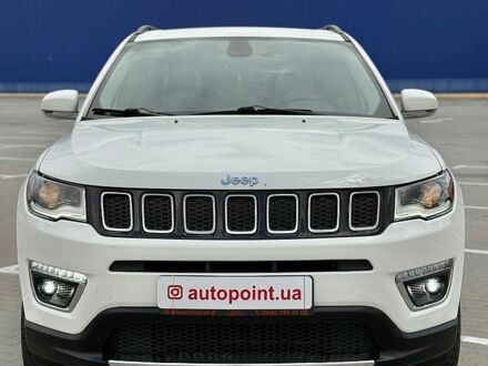 Белый Джип Компас, объемом двигателя 2.4 л и пробегом 121 тыс. км за 14900 $, фото 1 на Automoto.ua