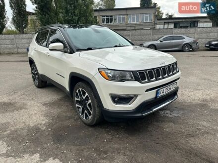 Білий Джип Compass, об'ємом двигуна 2.4 л та пробігом 72 тис. км за 14499 $, фото 1 на Automoto.ua
