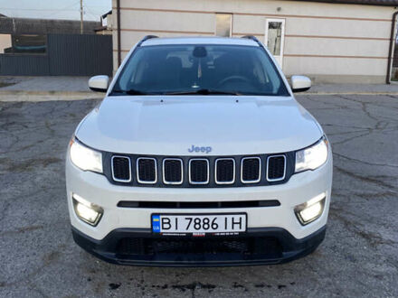 Белый Джип Компас, объемом двигателя 2.4 л и пробегом 123 тыс. км за 18000 $, фото 1 на Automoto.ua