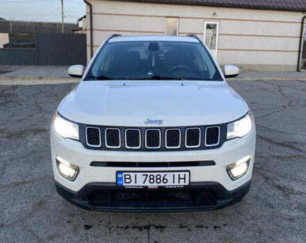 Белый Джип Компас, объемом двигателя 2.4 л и пробегом 123 тыс. км за 18000 $, фото 1 на Automoto.ua