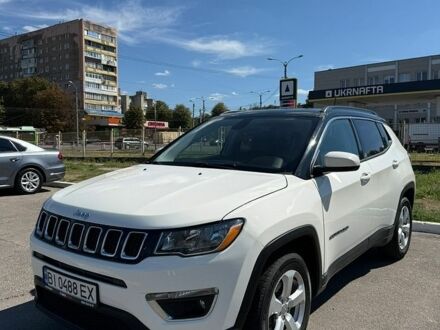 Білий Джип Compass, об'ємом двигуна 2.36 л та пробігом 80 тис. км за 13500 $, фото 1 на Automoto.ua
