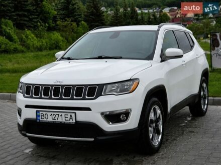 Білий Джип Compass, об'ємом двигуна 2.4 л та пробігом 168 тис. км за 13499 $, фото 1 на Automoto.ua