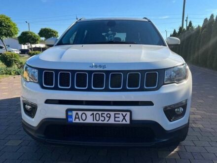 Білий Джип Compass, об'ємом двигуна 2.36 л та пробігом 95 тис. км за 12500 $, фото 1 на Automoto.ua