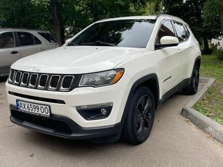 Білий Джип Compass, об'ємом двигуна 2.36 л та пробігом 139 тис. км за 16500 $, фото 1 на Automoto.ua