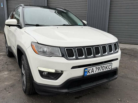 Белый Джип Компас, объемом двигателя 2.36 л и пробегом 146 тыс. км за 14500 $, фото 1 на Automoto.ua