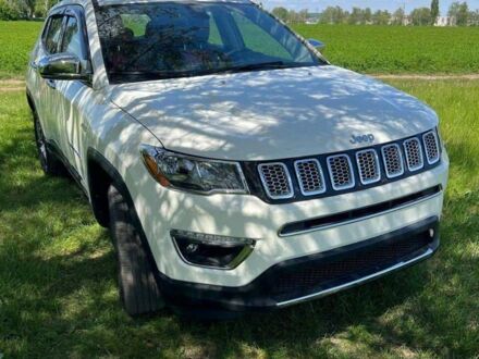 Білий Джип Compass, об'ємом двигуна 2.4 л та пробігом 63 тис. км за 16900 $, фото 1 на Automoto.ua