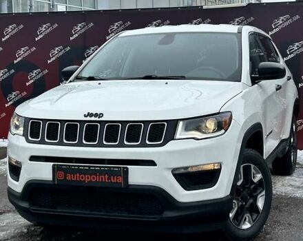 Белый Джип Компас, объемом двигателя 2.4 л и пробегом 96 тыс. км за 15800 $, фото 1 на Automoto.ua