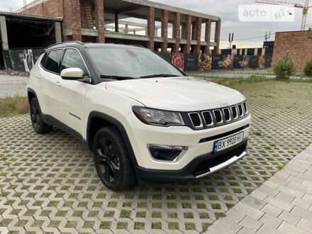 Джип Compass 2018 у Хмельницькому на Automoto.ua Білий Джип Compass, об'ємом двигуна 2.4 л та пробігом 48 тис. км за 18300 $, фото 1 на Automoto.ua