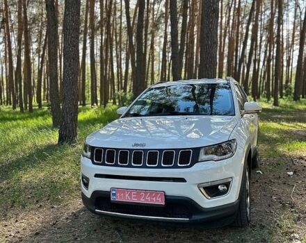 Белый Джип Компас, объемом двигателя 2.36 л и пробегом 134 тыс. км за 14999 $, фото 1 на Automoto.ua