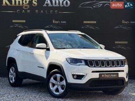 Білий Джип Compass, об'ємом двигуна 2.4 л та пробігом 128 тис. км за 14800 $, фото 1 на Automoto.ua