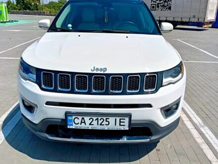 Білий Джип Compass, об'ємом двигуна 2.4 л та пробігом 66 тис. км за 17074 $, фото 1 на Automoto.ua